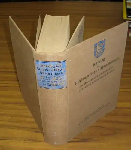 Liegnitz: Katalog der Leichenpredigten-Sammlungen der Peter-Paul-Kirchenbibliothek und anderer Bibliotheken in Liegnitz. (= Bibliothek familiengeschichtlicher Quellen, Band 9). 