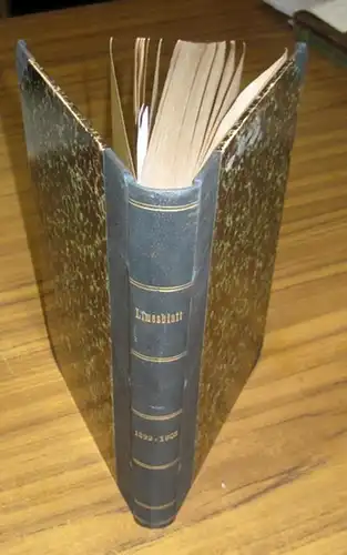 Limesblatt.   Anthes / Bodewig / Conrady / Dahm / Eidam / Fabricius / Fink / Hämmerle / v. Herzog / R. Herzog /.. 