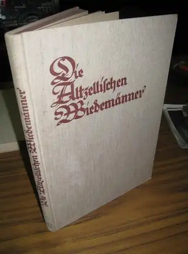 Wiedemann.   Steinmüller, Karl: Die Altzellischen Wiedemänner: Die Berthelsdorfer, die Merzdorfer, die Großvoigtsberger Sippe. Bearbeitet im Auftrag von Kommerzienrat R. Johannes Wiede in Pauschwitz.. 