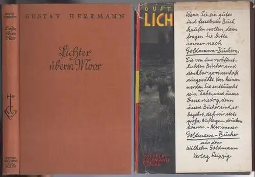 Herrmann, Gustav: Lichter überm Moor. Kurzgeschichten und Erzählungen. 