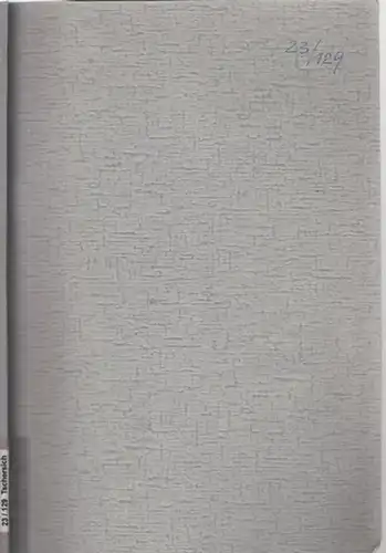 Tschersich, Kurt: Ahnenliste der Geschwister Tschersich aufgestellt durch Kurt Tschersich, Berlin - Friedenau (Friedrich-Wilhelm-Platz 9). 