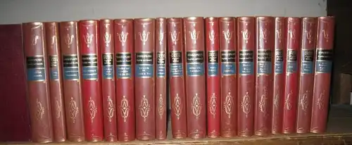 Shakespeare, Wiiliam    Levin Ludwig Schücking (Hrsg.)   W. von Schlegel, Ludwig Tieck (Übers.): Shakespeares Werke   englisch und deutsch. 19.. 