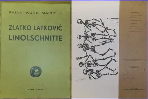 Latkovic, Zlatko: Zlatko Latkovic Linolschnitte. ( = Paian - Kunstmappe I.) Blätter. 