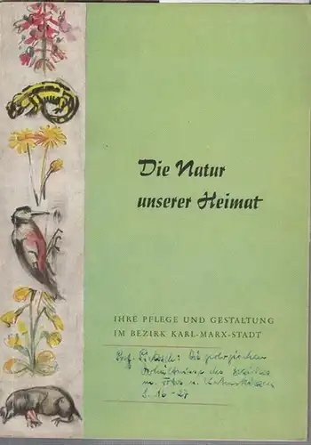 Rat des Bezirkes Karl   Marx   Stadt und der Bezirkskommission Natur  und Heimatfreunde im Kulturbund zur demokratischen Erneuerung Deutschlands (Hrsg.) /.. 
