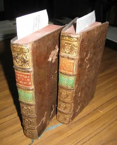 Le Prince de Beaumont, Jeanne Marie: Lettres de Madame du Montier et de la Marquise***,  sa Fille, avec les résponses   2 Volumes.. 