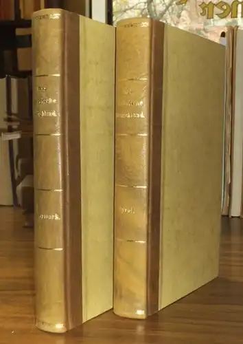 Seidl, Joh. Gabr: Wanderungen durch Tyrol und Steiermark. Erster Band Tyrol. Zweiter Band Steiermark. mit jeweils 30 Stahlstichtafeln (Das malerische und romantische Deutschland. In zehn (10) Sektionen Band VII ). Mit 60 Stahlstichen. 