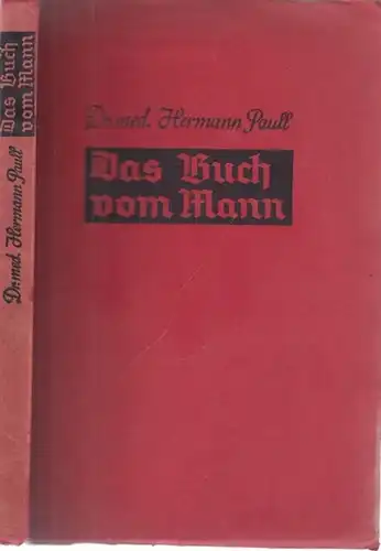 Paull, Hermann: Das Buch vom Mann. 