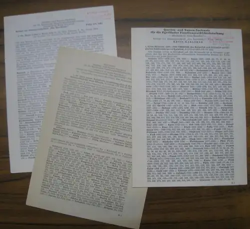 Kreis Karlsbad.   Karlovy Vary.   Herausgeber: Arbeitsgemeinschaft ostdeutscher Familienforscher e. V.   Forschungsstelle Sudetenland.   Bearbeiter: Adolf Fischer u. a:.. 