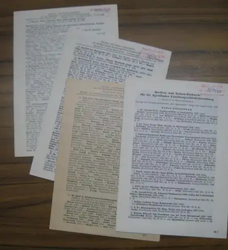 Kreis Marienbad.   Herausgeber: Arbeitsgemeinschaft ostdeutscher Familienforscher e. V.   Forschungsstelle Sudetenland.   Bearbeiter: Adolf Fischer u. a: Kreis Marienbad.. 