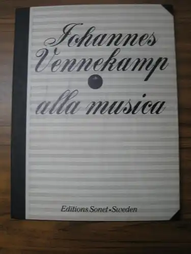 Vennekamp, Johannes: alla musica. 