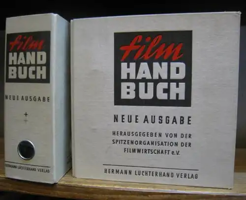 Film - Handbuch. - Herausgeber: SPIO Spitzenorganisation der Filmwirtschaft e. V. - Bearbeiter: Theo Aulich / B. Baum / Horst von Hartlieb / Hans Kahlert...