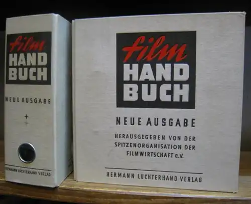 Film   Handbuch.   Herausgeber: SPIO Spitzenorganisation der Filmwirtschaft e. V.   Bearbeiter: Theo Aulich / B. Baum / Horst von Hartlieb.. 