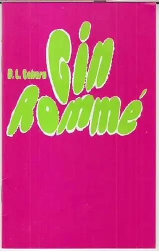 Gin Romme. - D. L. Coburn. - Renaissance Theater Berlin: Programmheft zu: Gin Romme. - Mitwirkende: Grete Mosheim und Ullrich Haupt. - Inszenierung: Ulrich Erfurth. 