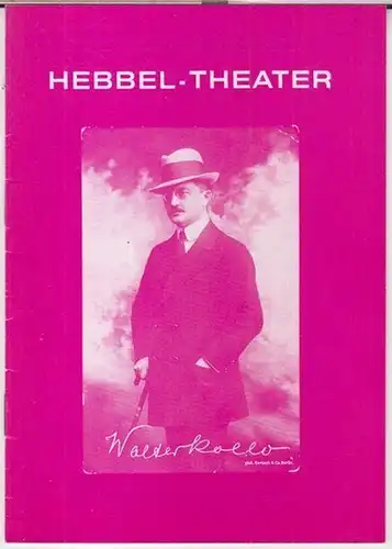 Hebbel Theater Berlin. - Walter und Willi Kollo: Programmheft zu: Die tolle Komtess. - Spielzeit 1976 / 1977. - Mit: Herbert Dubrow, Liane Rudolph, Hela Gerber, Eric Vaessen u. a. 