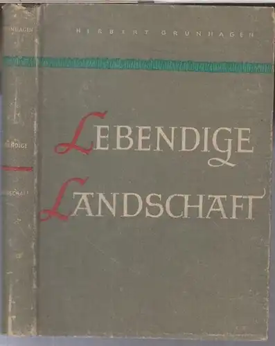 Grünhagen, Herbert: Lebendige Landschaft. - Inhalt: Winter / Vorfrühling / Von Süd nach Nord: Ausschau. Der Rhein von den Quellen bis Basel. Am Oberrhein. Mittelrhein. Niederrhein / Im Tiefland von West nach Ost / Im Alpenraum. 