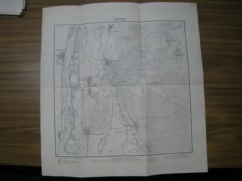 Arneburg. - Lithographiert von W. Greve zu Berlin: Arneburg. 1 : 25 000. Blatt 754. 