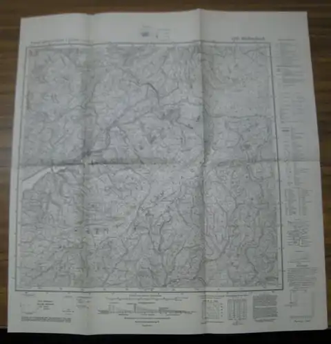 Riefensbeek ( - Kamschlacken ). - Preußische Landesaufnahme: Riefensbeek. Topographische Karte 1 : 25 000. 4 cm Karte, 4228. 