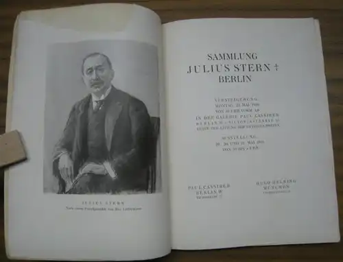 Stern, Julius. - Max Liebermann u. a: Sammlung Julius Stern, Berlin. - Katalog zur Versteigerung am 22. Mai 1916 in der Galerie Paul Cassirer, Victoriastrasse 35. 