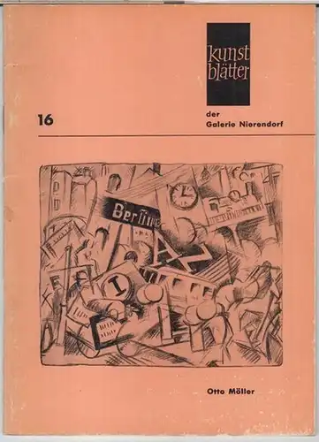 Kunstblätter der Galerie Nierendorf, Nummer 16. - Otto Möller
