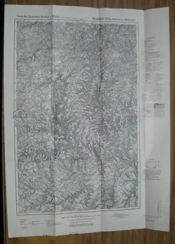 Neuerburg - Mettendorf. - Karte des Deutschen Reiches: Großblatt 119 a: Neuerburg - Mettendorf. - Karte des Deutschen Reiches. 1 : 100 000. 