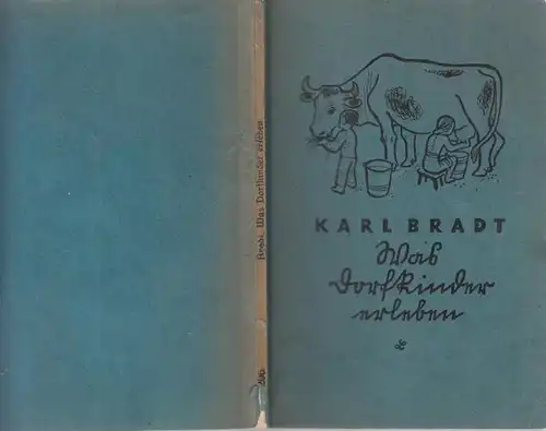 Was Dorfkinder erleben. Mit Federzeichnungen von Fritz Loehr. (= Schaffstein blaue Bändchen, Blau 206)