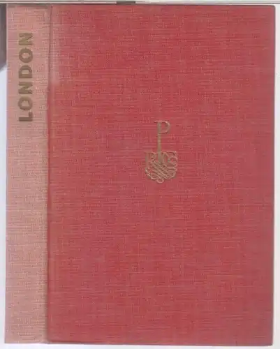London. - H. v. Wedderkop. - Zeichnungen: Paul Bloomfield: Das Buch von London ( Was nicht im Baedeker steht, Band X ). 