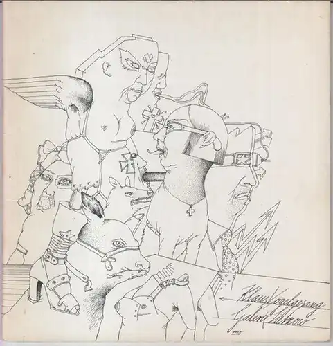 Vogelgesang, Klaus. - Galerie Godehard Lietzow in Berlin. - Bearbeitung: Horst Hartmann: Klaus Vogelgesang. Zeichnungen. - Galerie Lietzow 1970. 