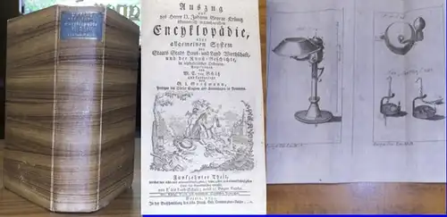 Krünitz, Johann Georg / M. C. von Schütz, G. Graßmann (Hrsg.): Auszug aus des Herrn D. Johann Georg Krünitz ökonomisch technologischen Encyklopädie, oder allgemeinen System.. 