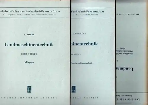 Landmaschinentechnik   M. Hesse, G. Hermann, W. Nowak, A. Müller, R. Ehrhardt, W. Simon: Landmaschinentechnik. Konvolut Lehrbrief 2   Lehrbrief 7 in 6.. 