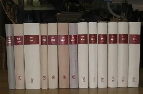 Rist, Johann (1607 - 1667) - Eberhard Mannack, Helga Mannack, Alfred Noe (Hrsg.): Sämtliche Werke, komplett mit XIII Bde. in 14 Büchern. Die Bände im...