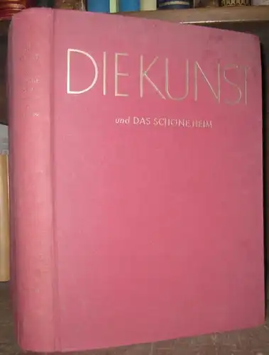 Kunst, Die.   Das schöne Heim.   Herausgeber: Alfred Bruckmann.   Beiträge: Bock v. Wülfingen über Camille Corot / Franz Roh über.. 