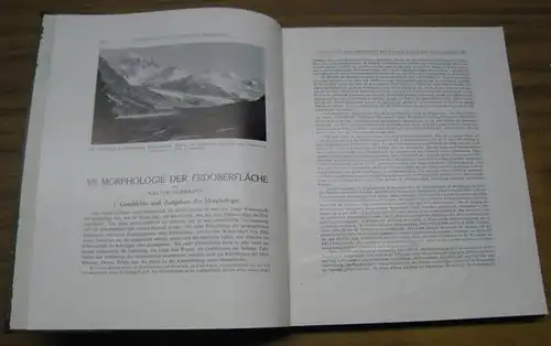 Behrmann, Walter: Morphologie der Erdoberfläche. - Aus: Handbuch der geographischen Wissenschaft. 
