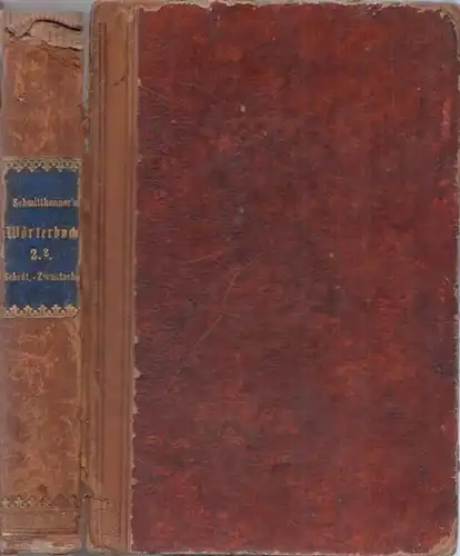 Weigand, Friedrich Ludwig Karl - Friedrich Schmitthenner (Begr.): Deutsches Wörterbuch 2.2 - Zweiter Band, zweite Abtheilung: Schröter - Zwuntsche nebst Nachträgen und Zusätzen. 