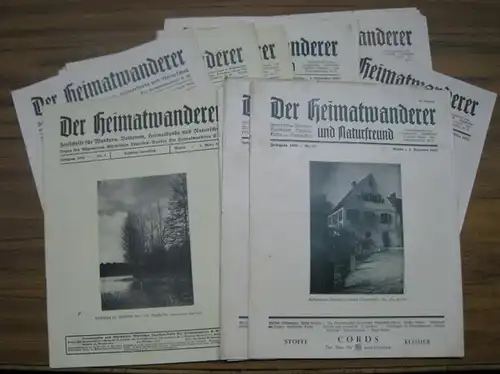 Heimatwanderer, Der.  Herausgegeben vom Allgemeinen Märkischen Touristen Bund Die Heimatwanderer e. V.   Schriftleitung: Artur Grundei.   Beiträge: Robert Mielke / Dr.. 