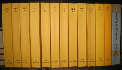 APG.   Verein für Familienforschung in Ost  und Westpreußen e.V. (Hrsg.).   Schriftleitung: Carsten Fecker: APG.   Altpreußische Geschlechterkunde, Neue Folge.. 