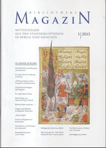 Bibliotheksmagazin.   Herausgeber: Rolf Griebel / Barbara Schneider Kempf.   Beiträge: Elisee Dion über Jules Mazarin ( Giulio Mazzarino oder Mazzarini ) /.. 