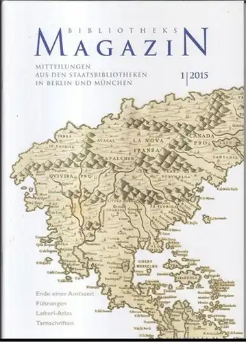 Bibliotheksmagazin.   Herausgeber: Klaus Ceynowa / Barbara Schneider Kempf.   Beiträge: Claudia Fabian / Kathrin Müller / Martin Hollender über Lucas Cranachs Porträt.. 