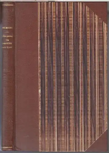 Malmberg, Bertil: Sangerna om samvetet och ödet. 