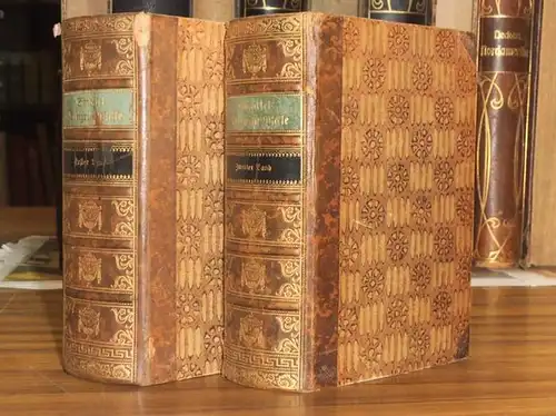 Smollet, Tobias George. - Nach der W. Ch. S. Myliusschen Übersetzung heausgegeben von Rudolf Kurtz: Peregrine Pickle. Komplett mit 4 Teilen in 2 Bänden (= Die Bücher der Abtei Thelem, begründet von Otto Julius Bierbaum, 15. und 16. Band ). 