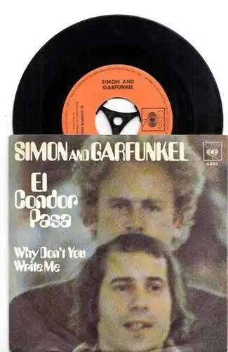 Simon and Garfunkel: El Condor Pasa / Why Don´t You Write Me (Single, Vinyl). 