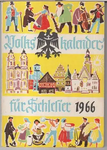 Volkskalender für Schlesier.   Herausgeber: Alfons Hayduk.   Beiträge: Joseph Wittig / Johannes Renner / Georg Schmitt über Manfred Freiherr von Richthofen u.. 