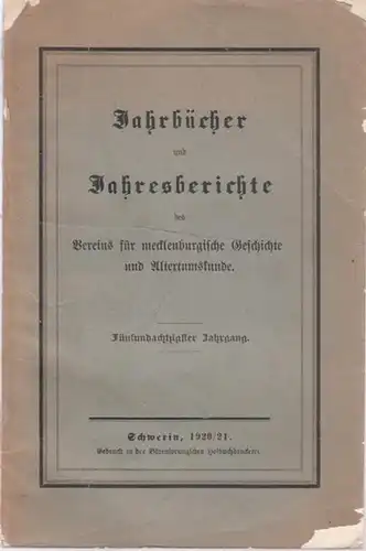 Körchow.- Robert Beltz: Das Urnenfeld in Körchow IN: Jahrbücher und Jahresberichte des Vereins für mecklenburgische Geschichte und Altertumskunde. Fünfundachtzigster (85.) Jahrgang 1920 /1921. 