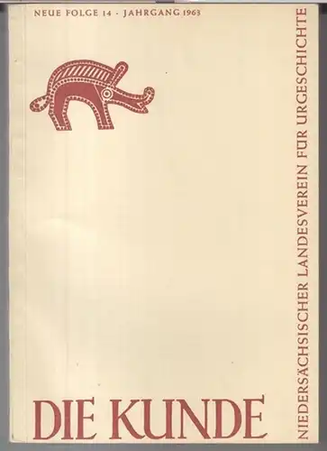 Kunde, Die.   Schriftleiter: W. D. Asmus.   Beiträge: Gerd Lüttig und Hermann Schwabedissen / Dieter Zoller / Otto Thielemann u. a: Die.. 