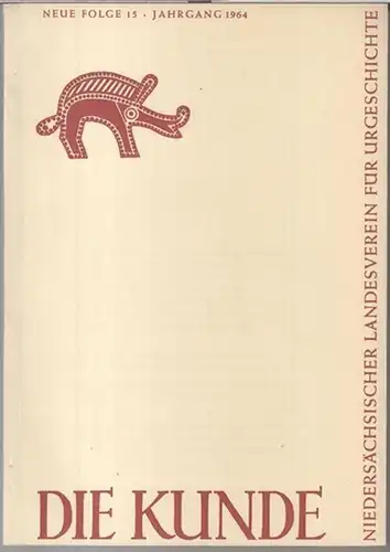 Kunde, Die. - Schriftleiter: W. D. Asmus. - Beiträge: O. Sickenberg / Karl Kummer / Otto Thielemann u. a: Die Kunde. Neue Folge 15, Jahrgang...