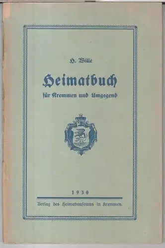 Kremmen. - H. Wille: Heimatbuch für Kremmen und Umgebung. 