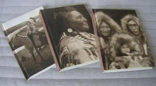 Curtis, Edward S. ( Herausgeber ). - Cardozo, Christopher: Native Nations, volumes I - III: Chiefs & warriors - Häuptlinge und Krieger / Native family - Die Indianer-Familie / Great Plains - Die großen Ebenen. 