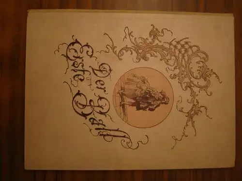 Koegler, Kaspar (1838 - 1923) (Illustr) - Rudolf Geissler (Stiche), Johannes Trojan (Text): Der erste Ball -Neun Radirungen ( Radierungen ) nach Zeichnungen von K. Koegler, gestochen von Prof. Rudolf Geissler. Mit begleitendem Text von J. Trojan. 