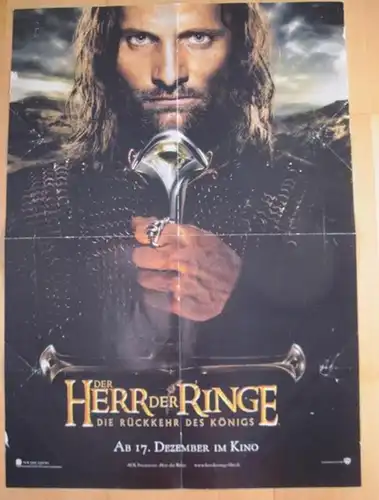 (Filmplakat) Der Herr der Ringe - Die Rückkehr des Königs UND Casablanca (Rückseite)