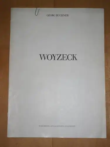 Woyzeck (Illustriertes Programmheft). Spielzeit 1980 / 1981