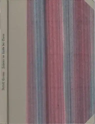 Cronau, Rudolf ( Specialartist der 'Gartenlaube' ): Fahrten im Lande der Sioux ( Edition Terra Incognita ).   Nachdruck der bei Fines Mundi, Saarbrücken.. 